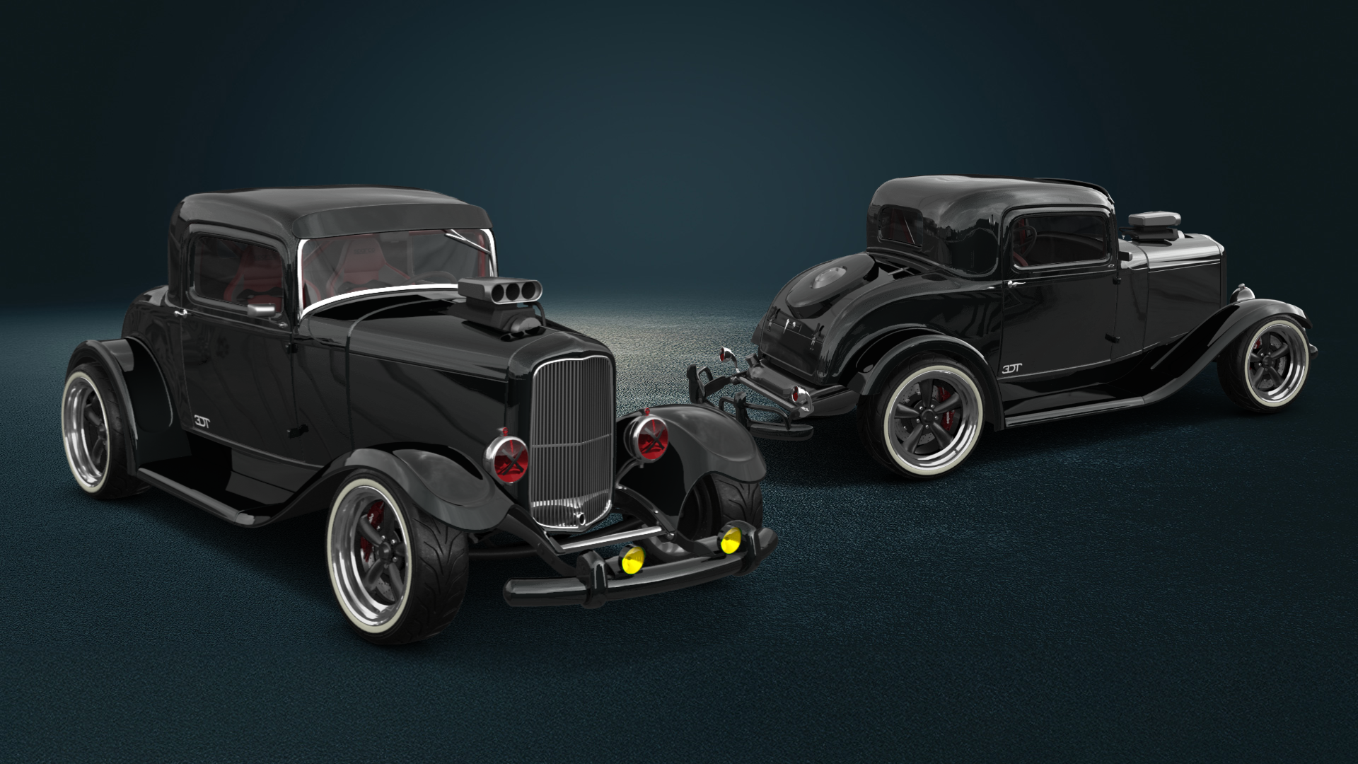 Ford Model B Deluxe 2 Door Coupe 1932 tuning