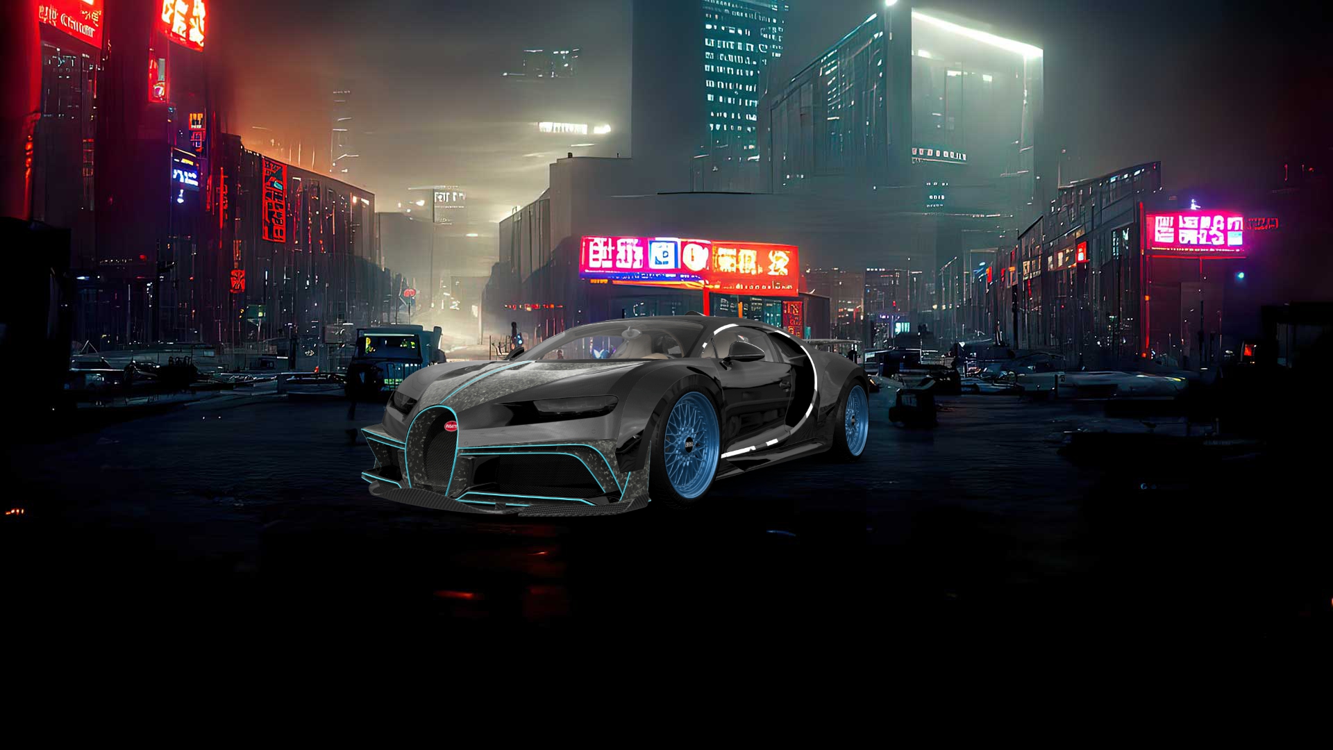Bugatti Chiron 2 Door Coupe 2016 tuning