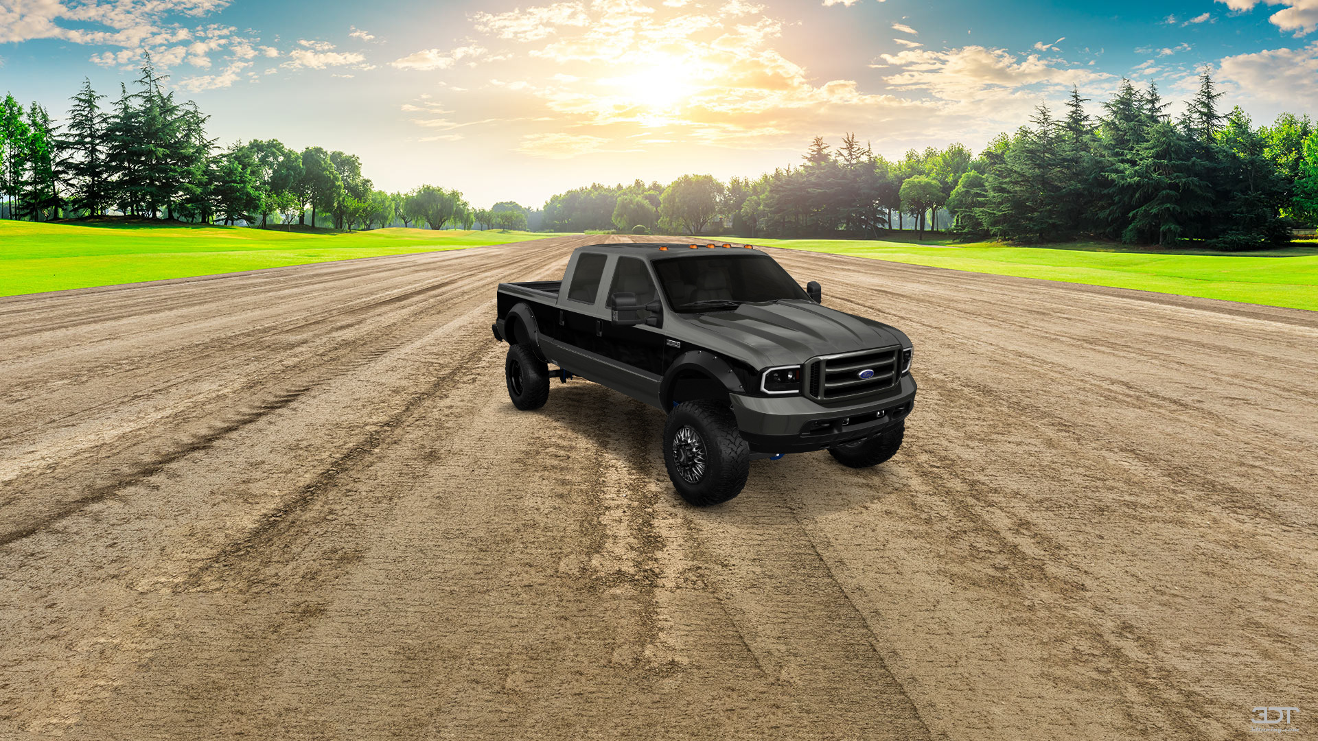 Ford F-250 Crew Cab 4 Door pickup truck 1999