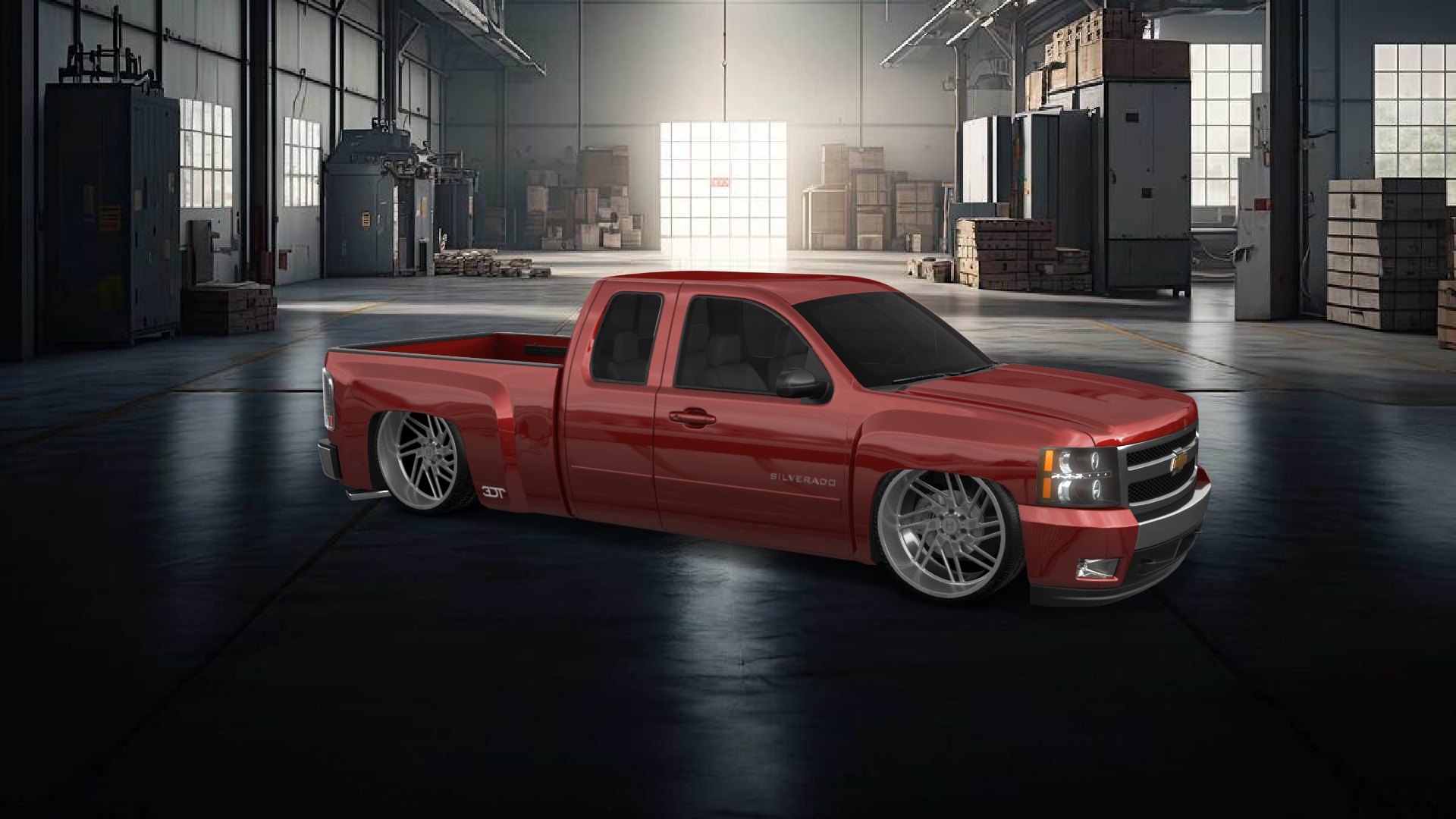 Chevrolet Silverado 1500 6.6 ft box Pickup Truck 2008 tuning