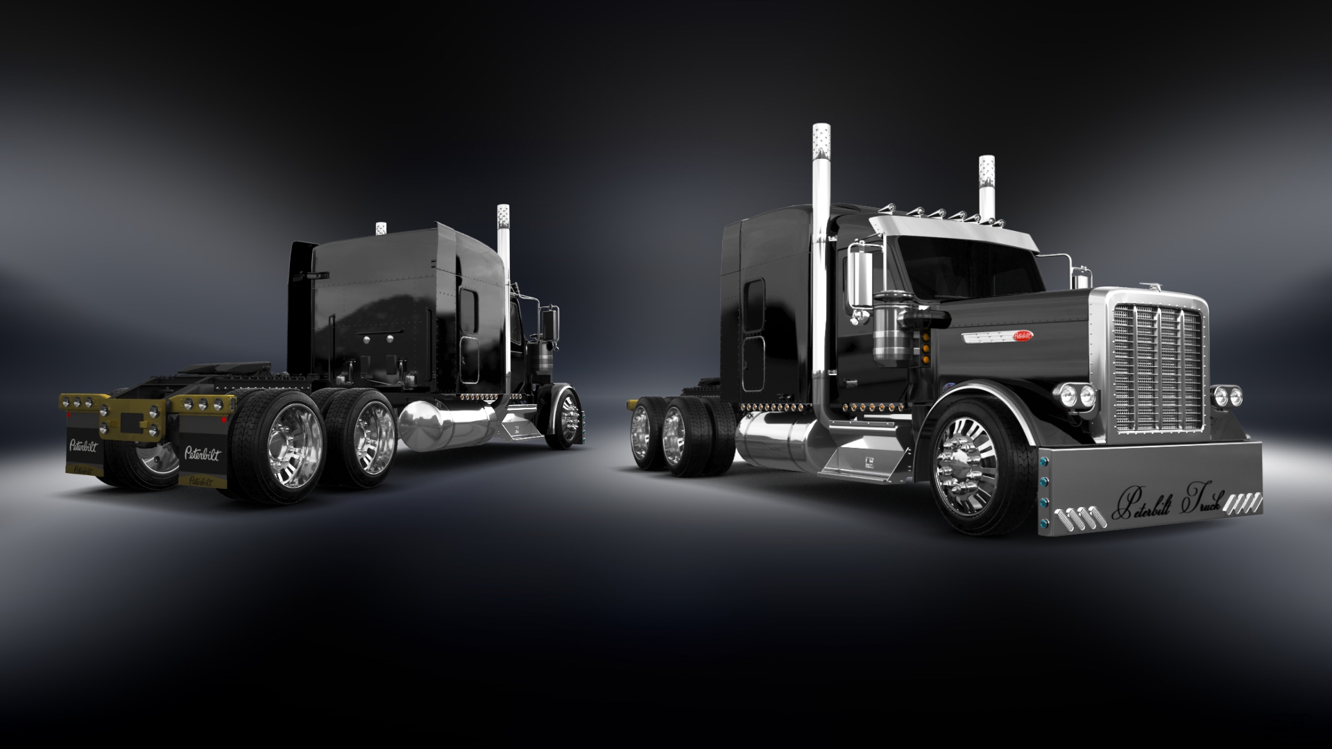 Peterbilt 589 Sleeper Cab Truck 2024 tuning
