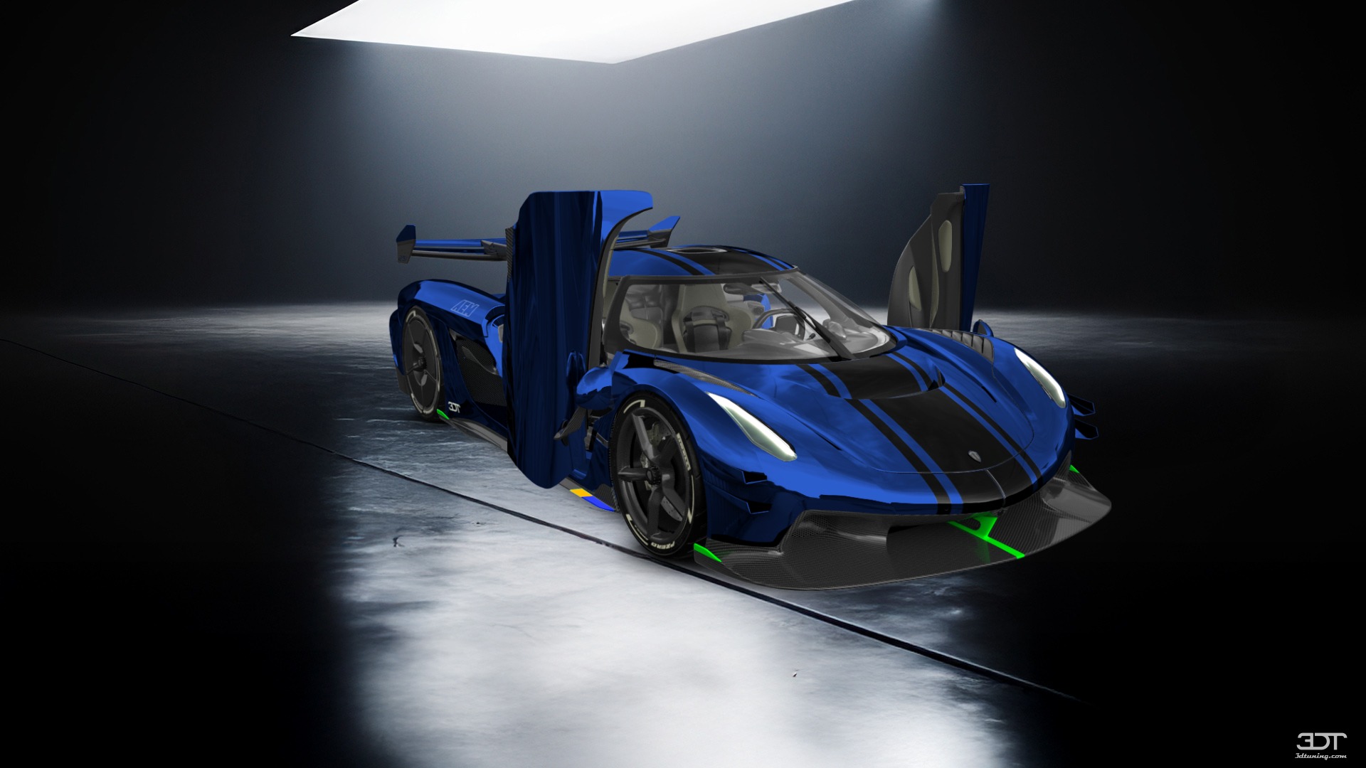 Tuning Koenigsegg Jesko 2 door targa top 2020