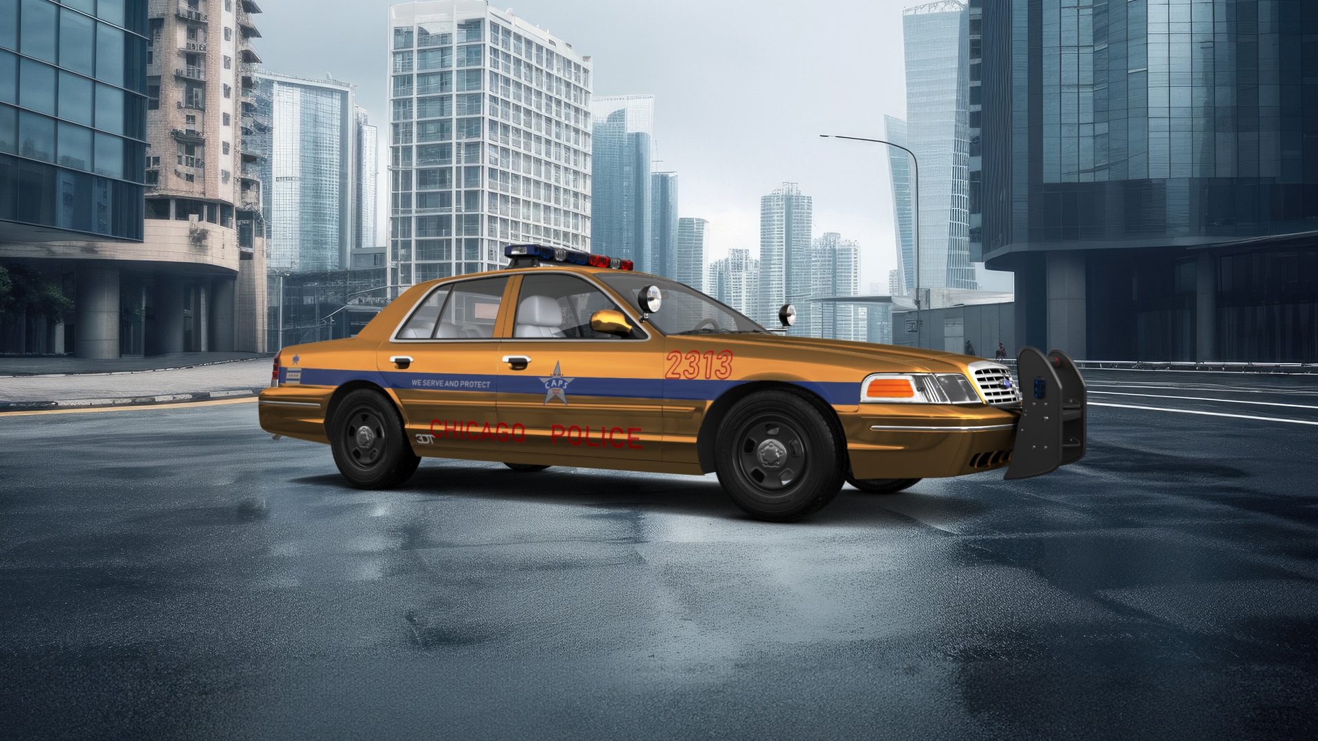 Ford Crown Victoria Sedan 2007 tuning