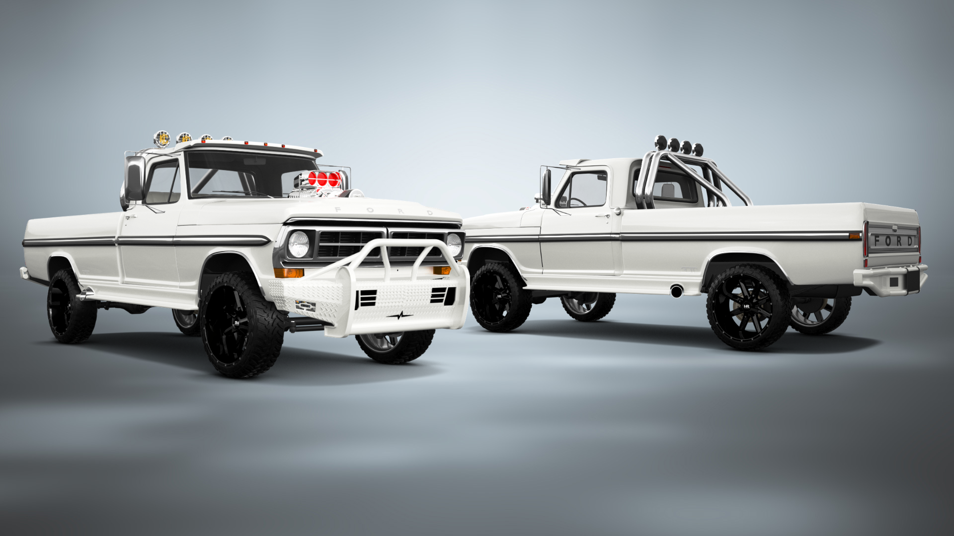 Ford F-250 2 Door pickup truck 1971