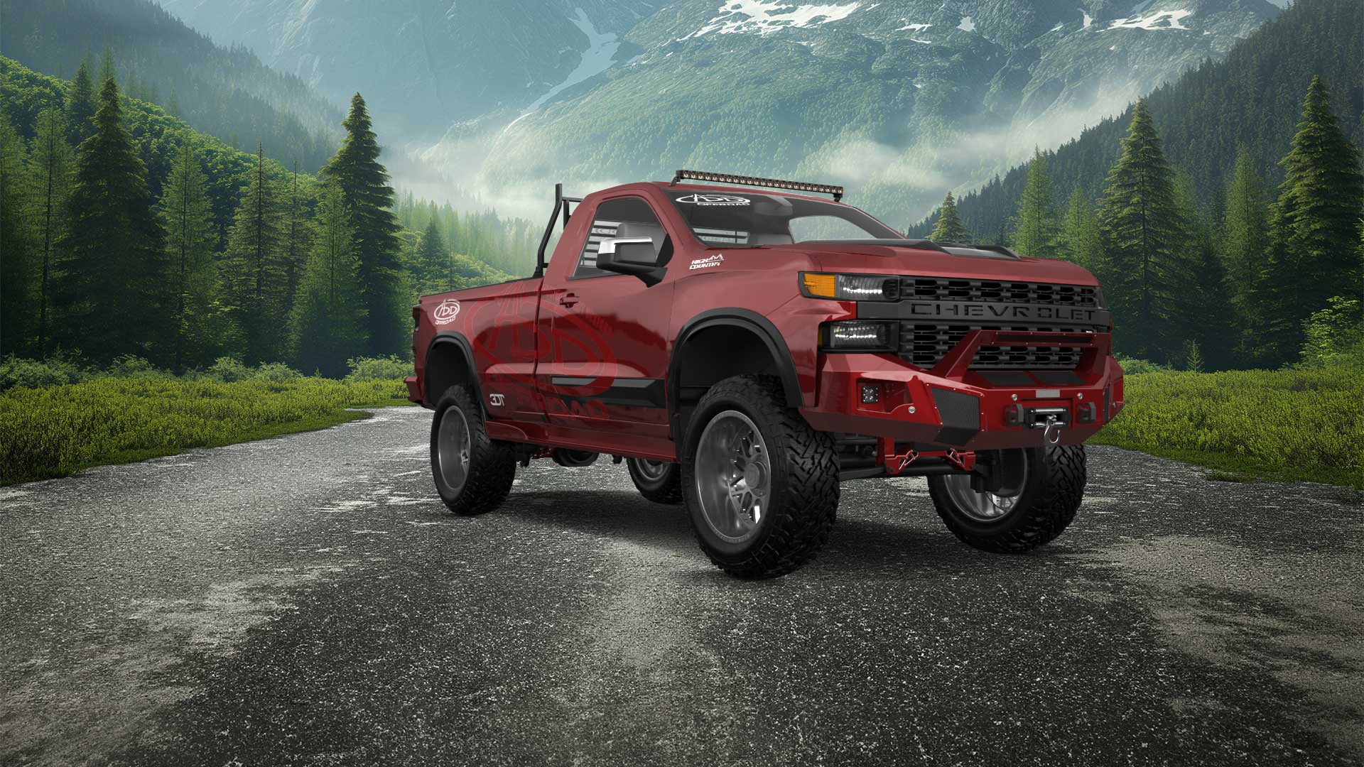 Chevrolet Silverado 1500 Regular Cab 2 Door pickup truck 2019 tuning