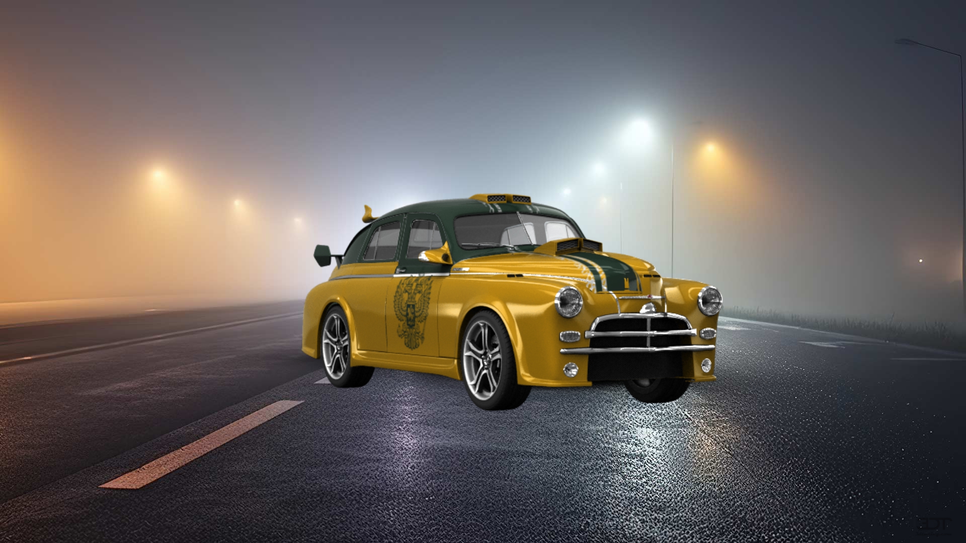 GAZ M20 Pobeda Fastback 1950