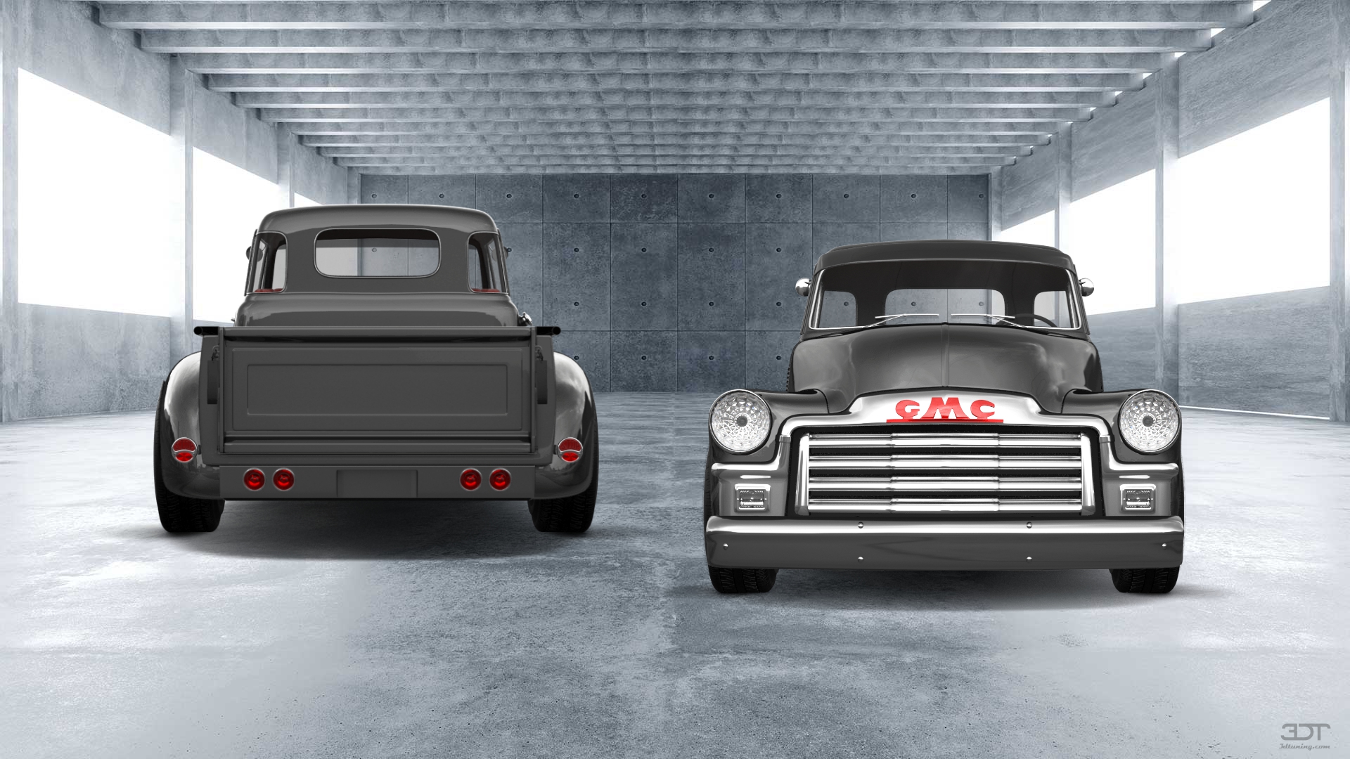 GMC 100 Stepside 2 Door pickup truck 1954