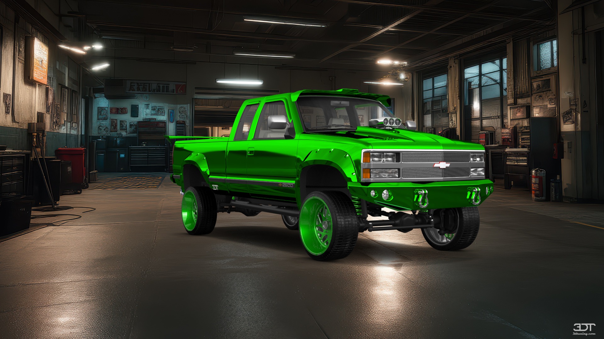 Chevrolet K2500 Extended Cab Pickup 1989 tuning