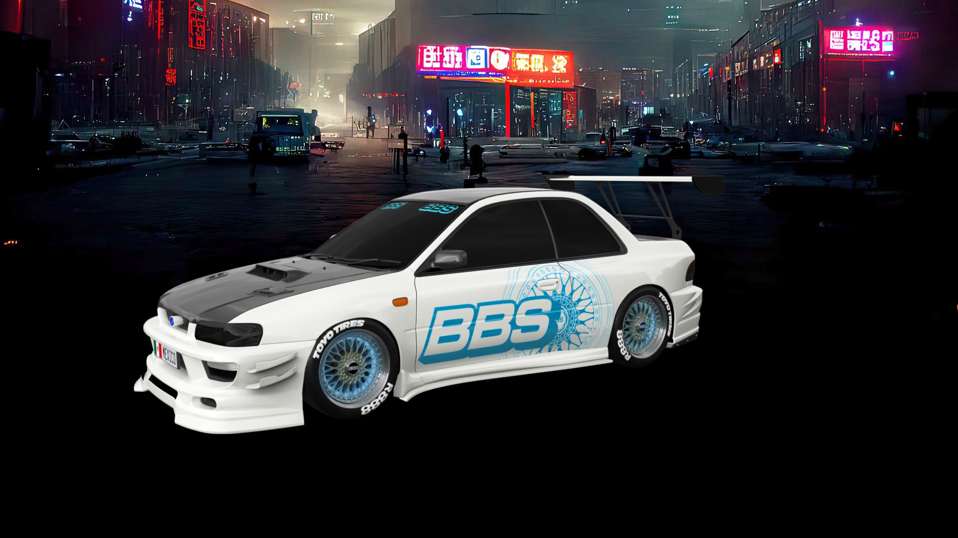 Subaru Impreza WRX STI 22B 2 Door Coupe 2000