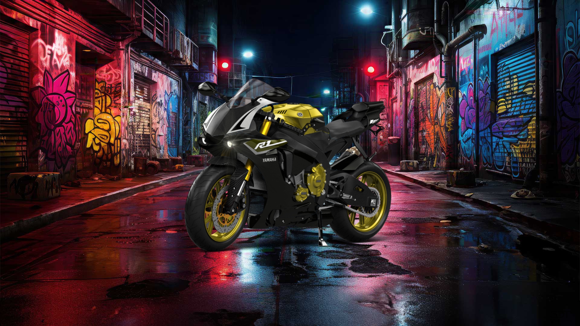 Yamaha YZF R1 Sport Bike 2015