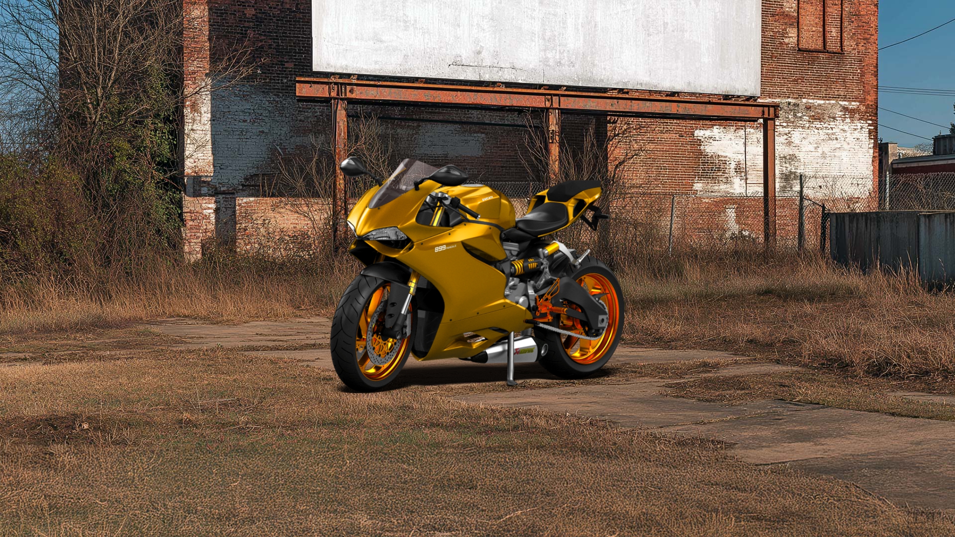 Ducati 899 Panigale Sport Bike 2015 tuning