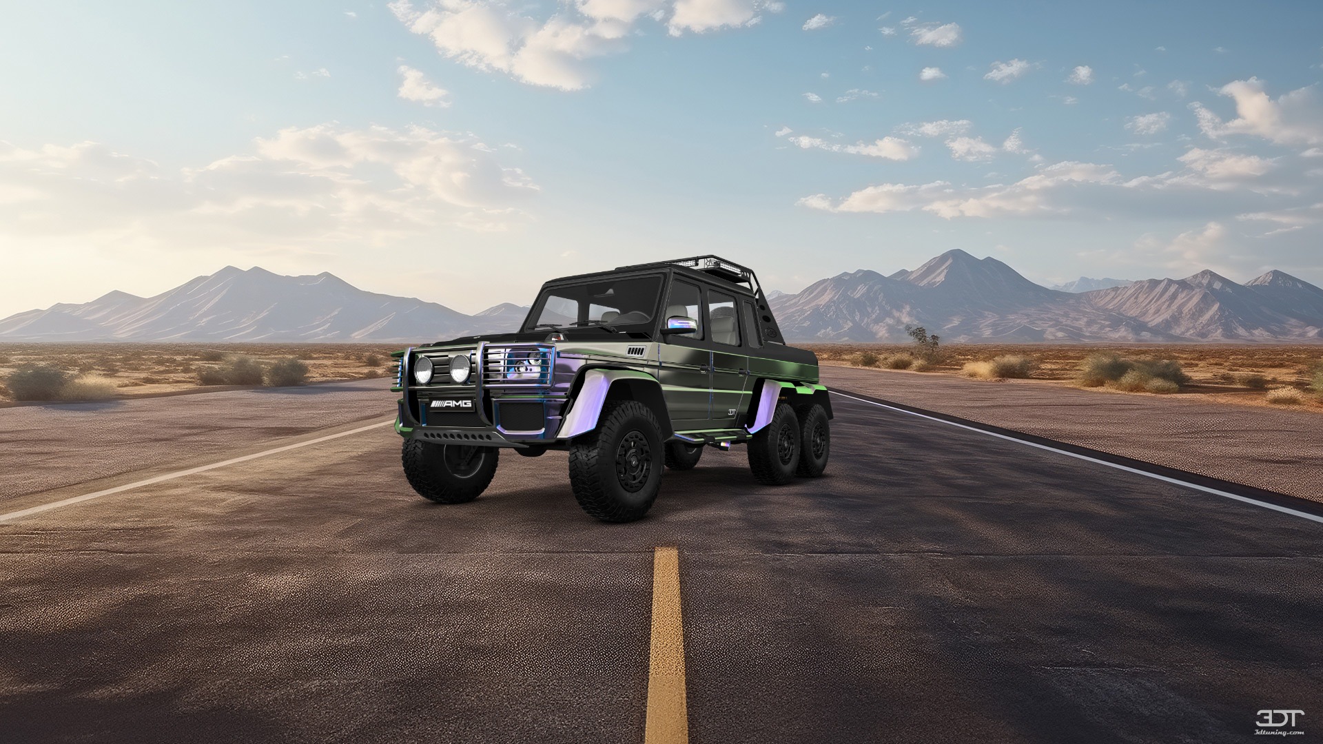 Mercedes G 63 AMG 6x6 4 Door pickup truck 2013