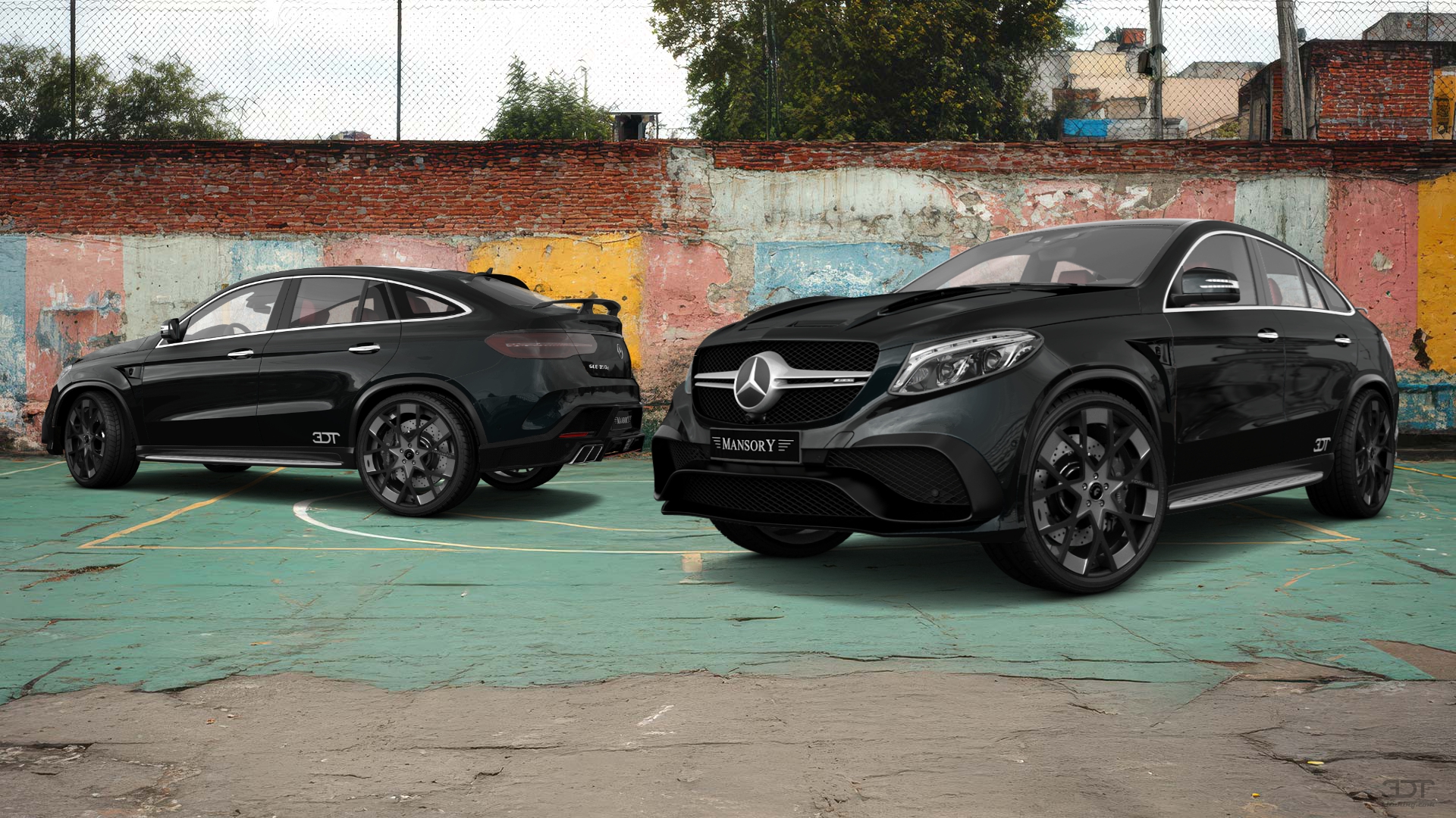 Mercedes GLE Coupe SUV 2016 tuning