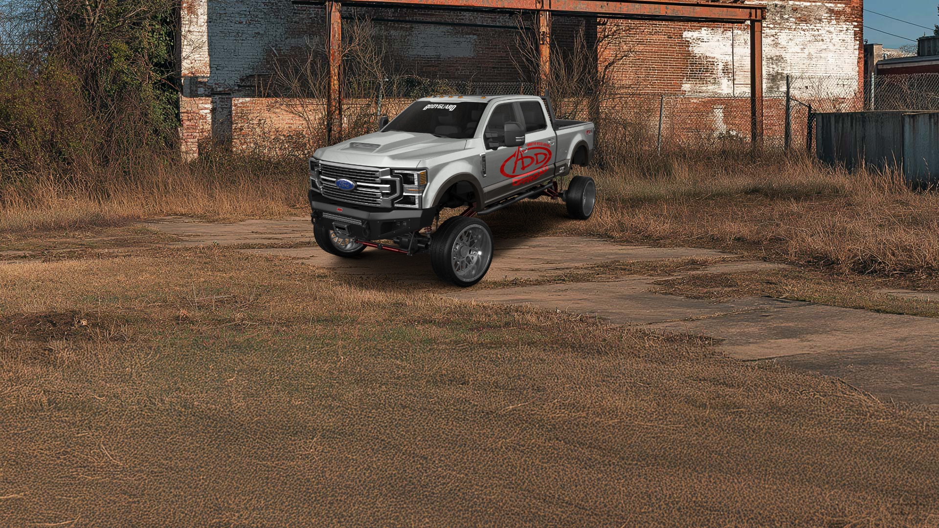 Ford F-250 4 Door pickup truck 2021 tuning