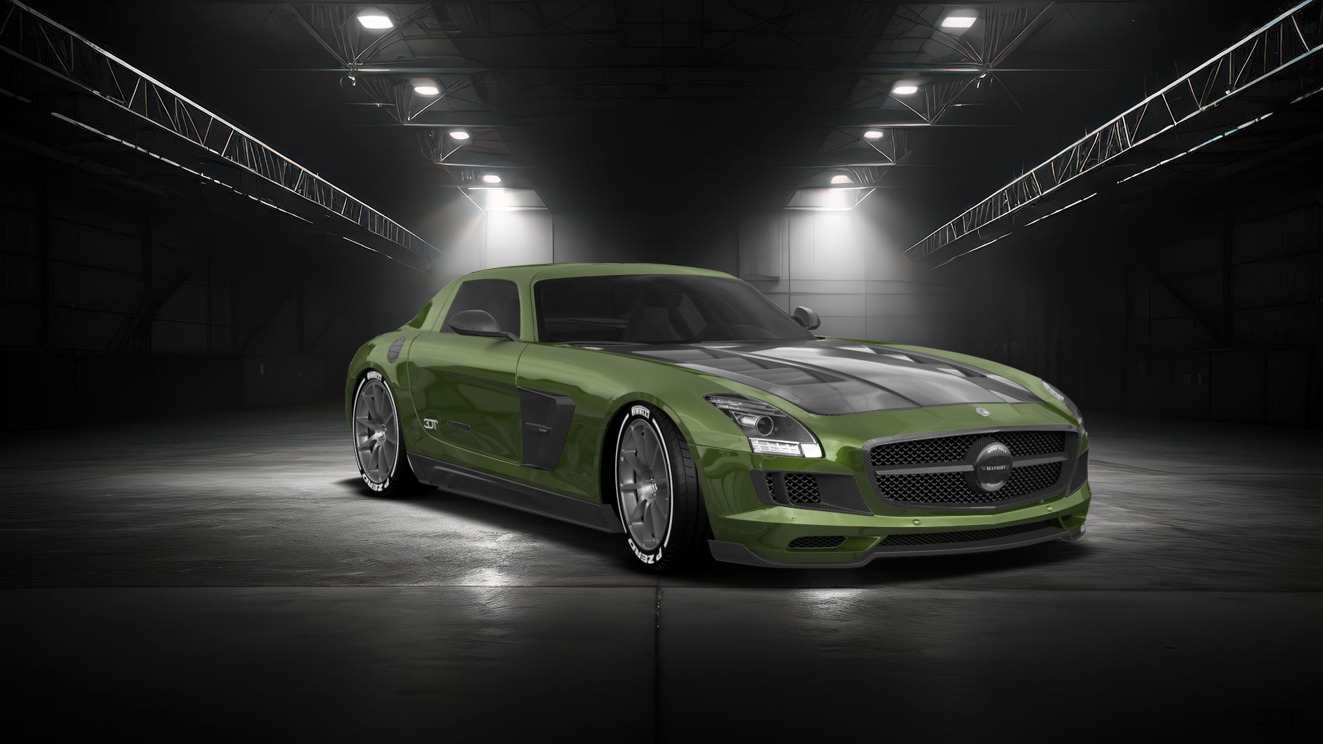 Mercedes SLS 2 Door Coupe 2011 tuning