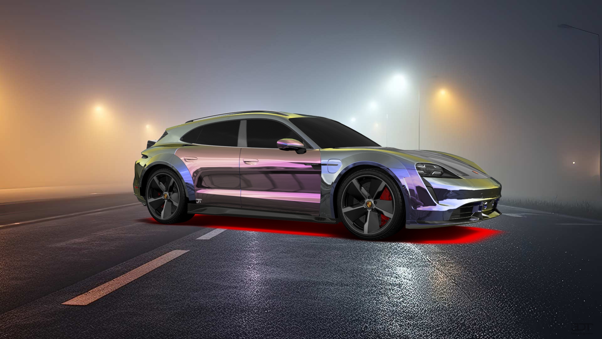 Porsche Taycan Sport Turismo Shooting Brake 2019 tuning