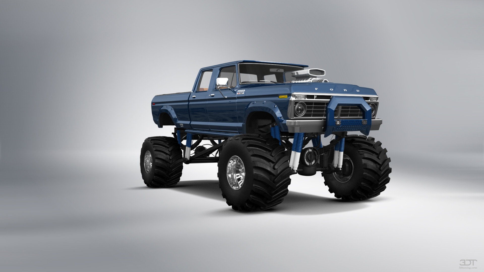 Ford F-350 Dually 4 Door pickup truck 1973