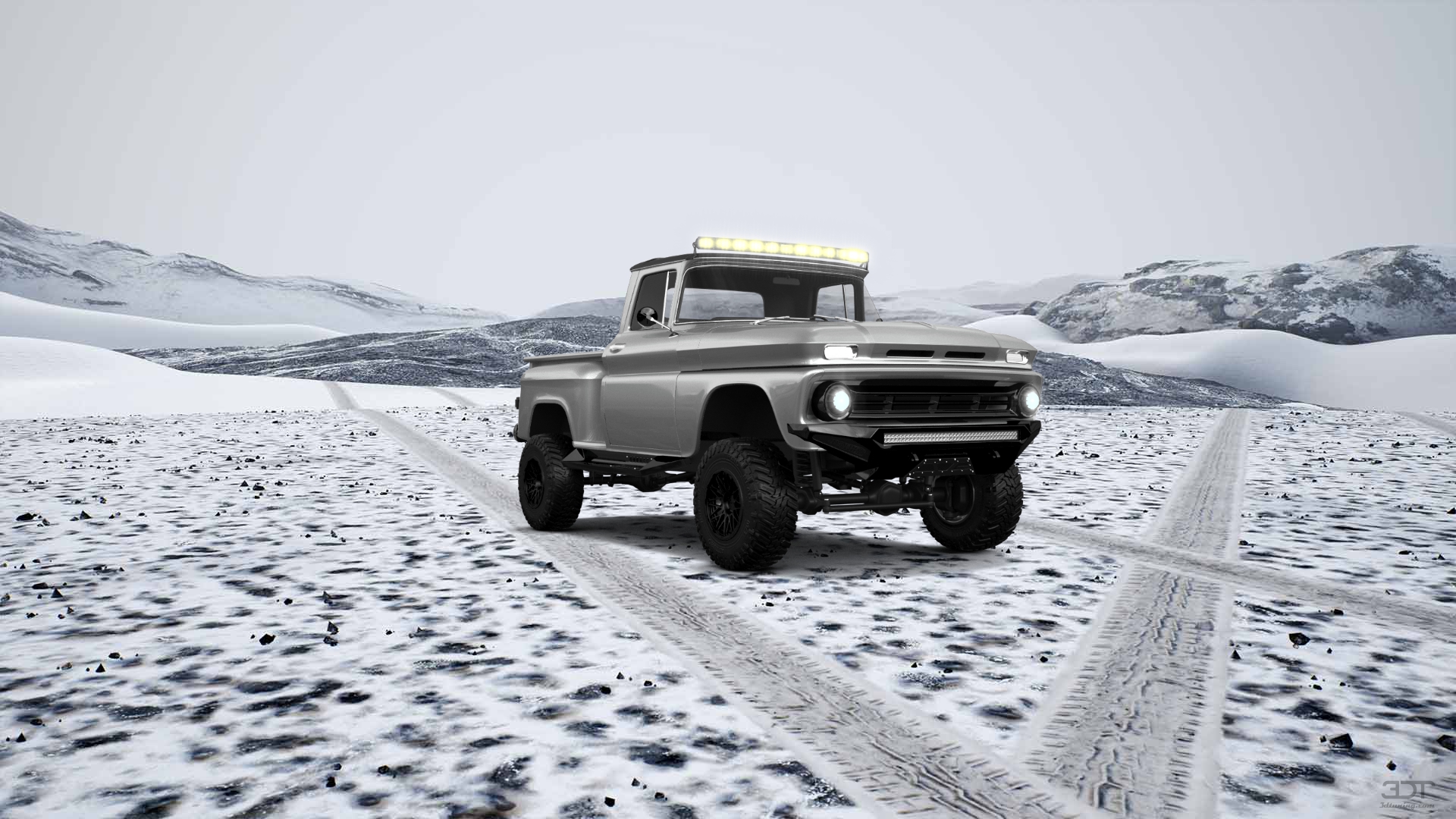 Chevrolet C-10 Stepside 2 Door pickup truck 1963 tuning