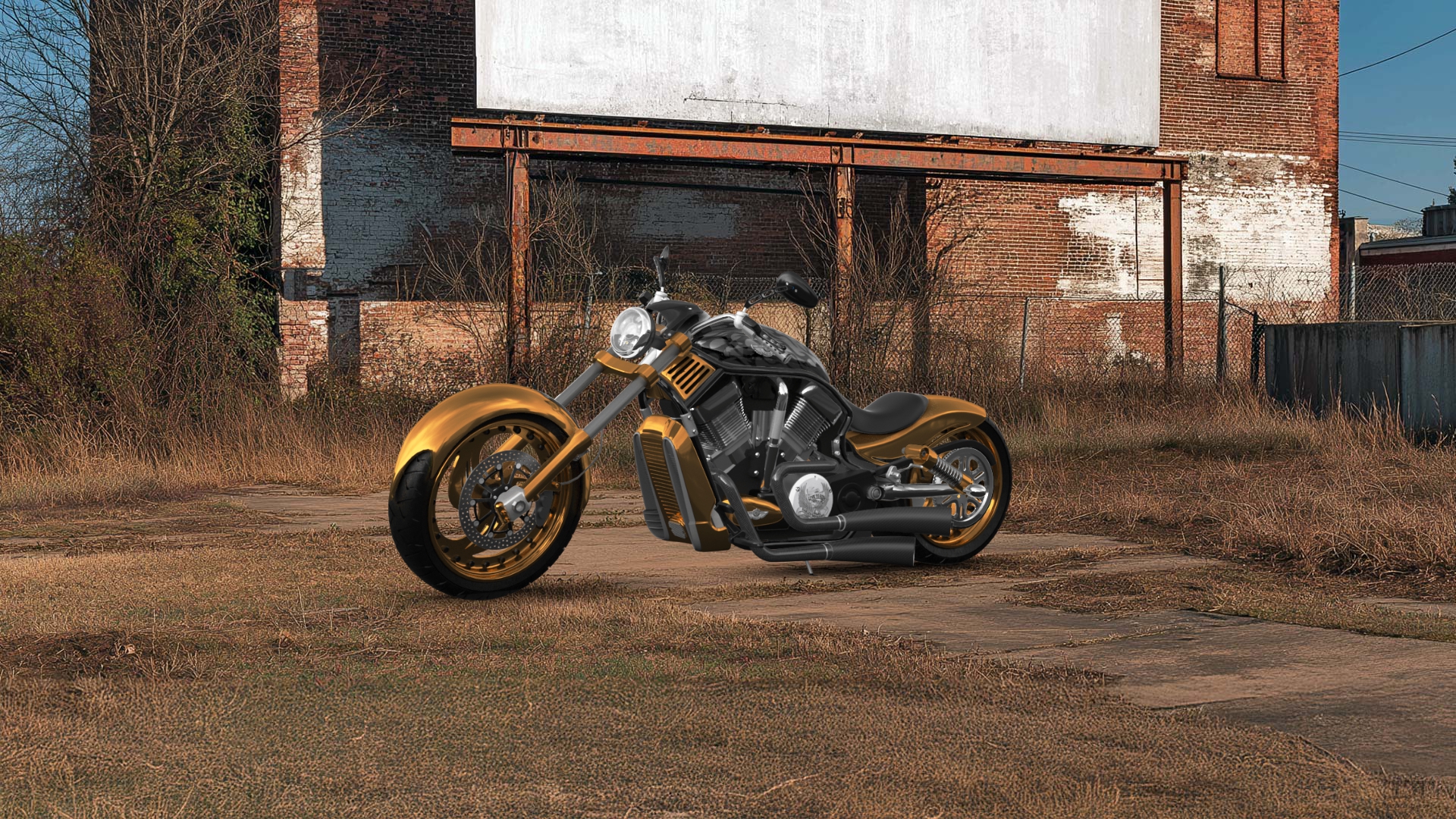 Harley-Davidson Custom Chopper Cruiser 2011 tuning