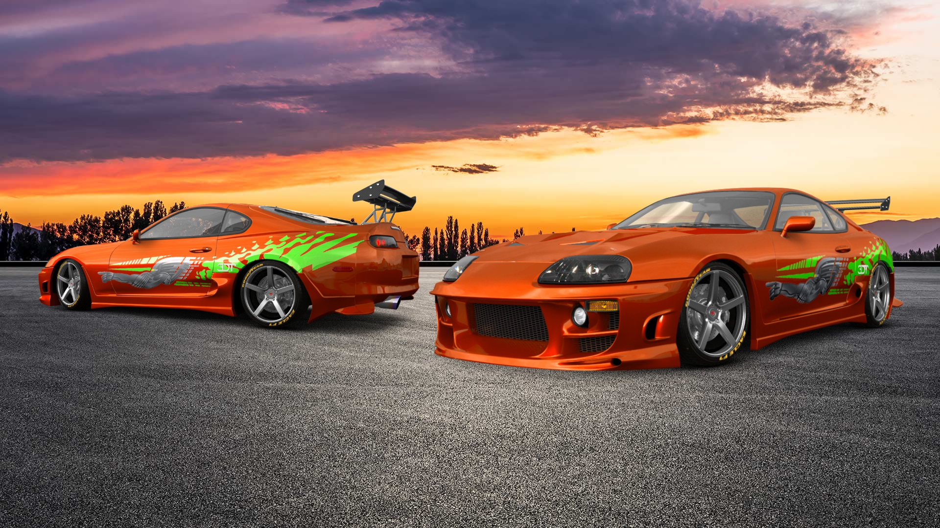 Toyota Supra 2 Door Coupe 2000 tuning