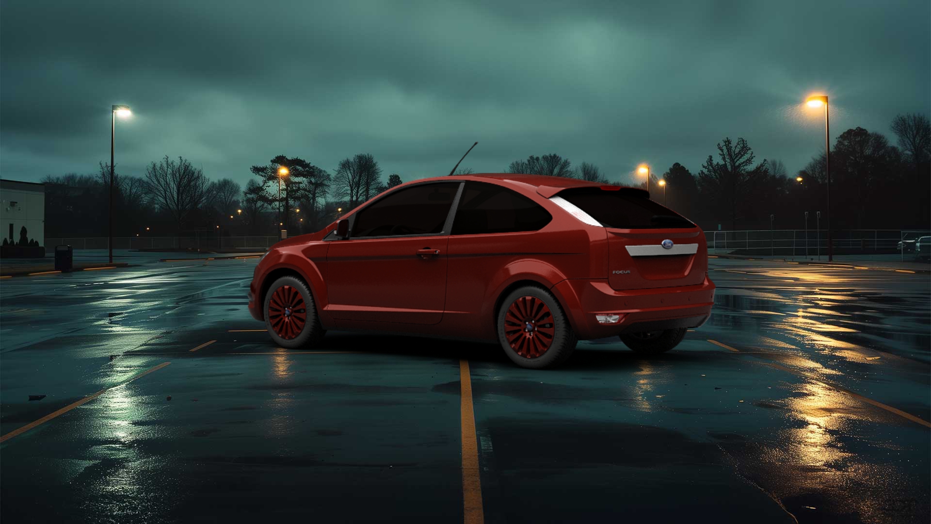 Ford Focus 3 Door Hatchback 2009