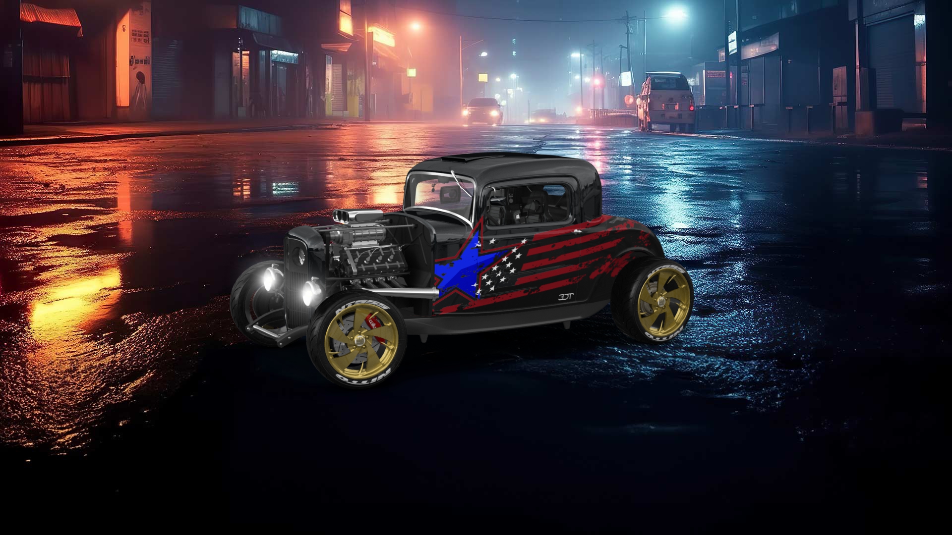 Ford Model B Deluxe 2 Door Coupe 1932 tuning