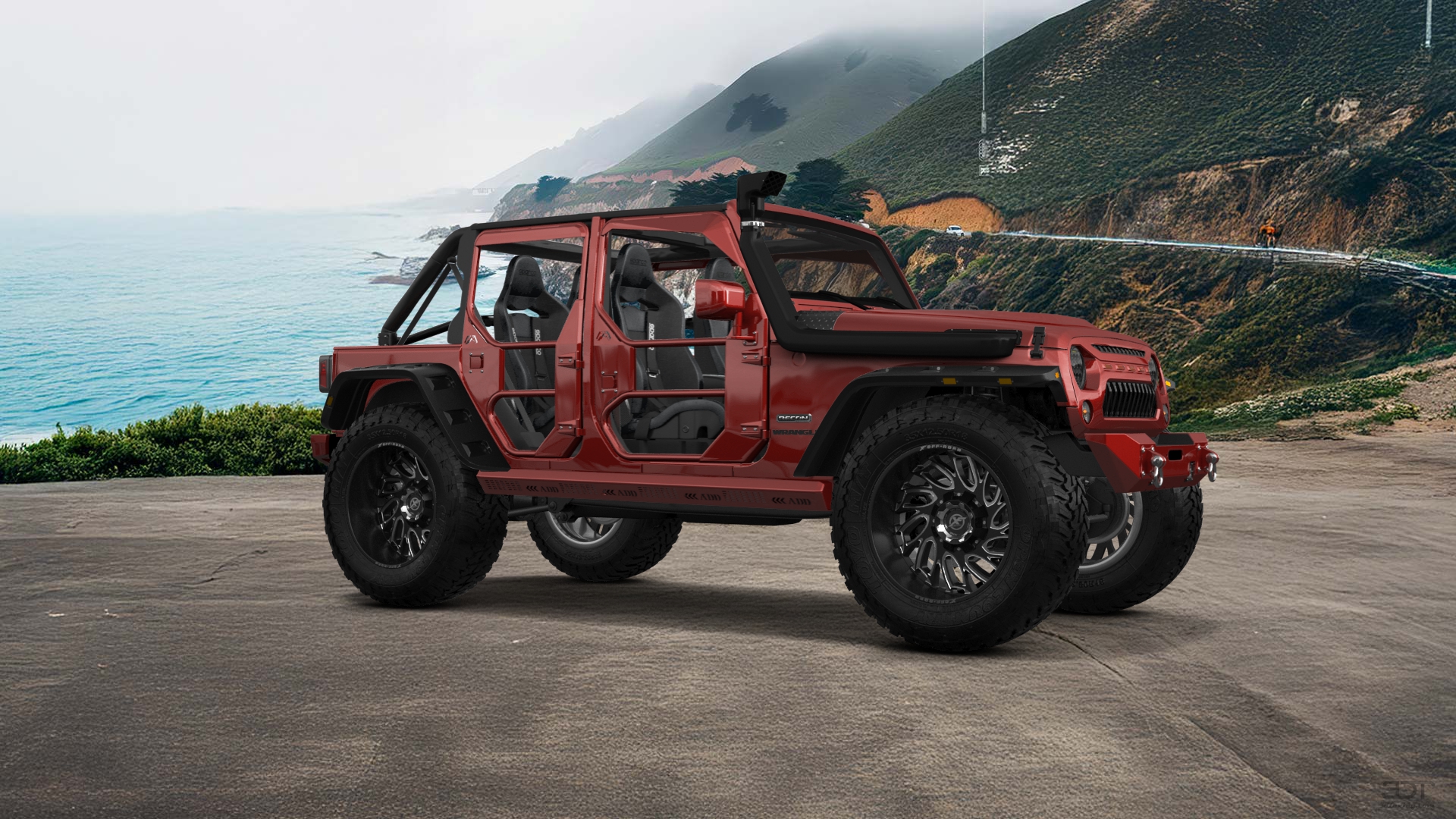 Jeep Wrangler Unlimited JK Rubicon Recon 4 Door SUV 2017 tuning