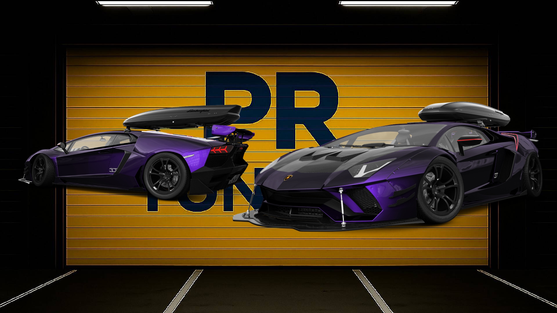 Lamborghini Aventador 2 Door Coupe 2012 tuning