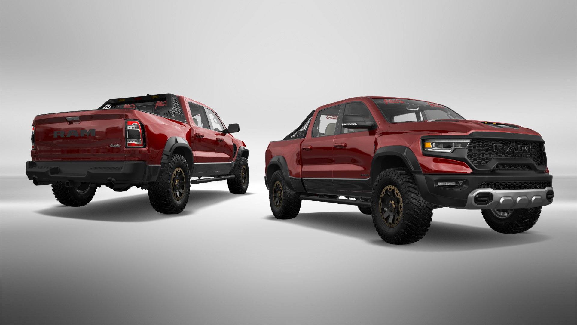 Dodge Ram 1500 TRX 4 Door pickup truck 2021 Images