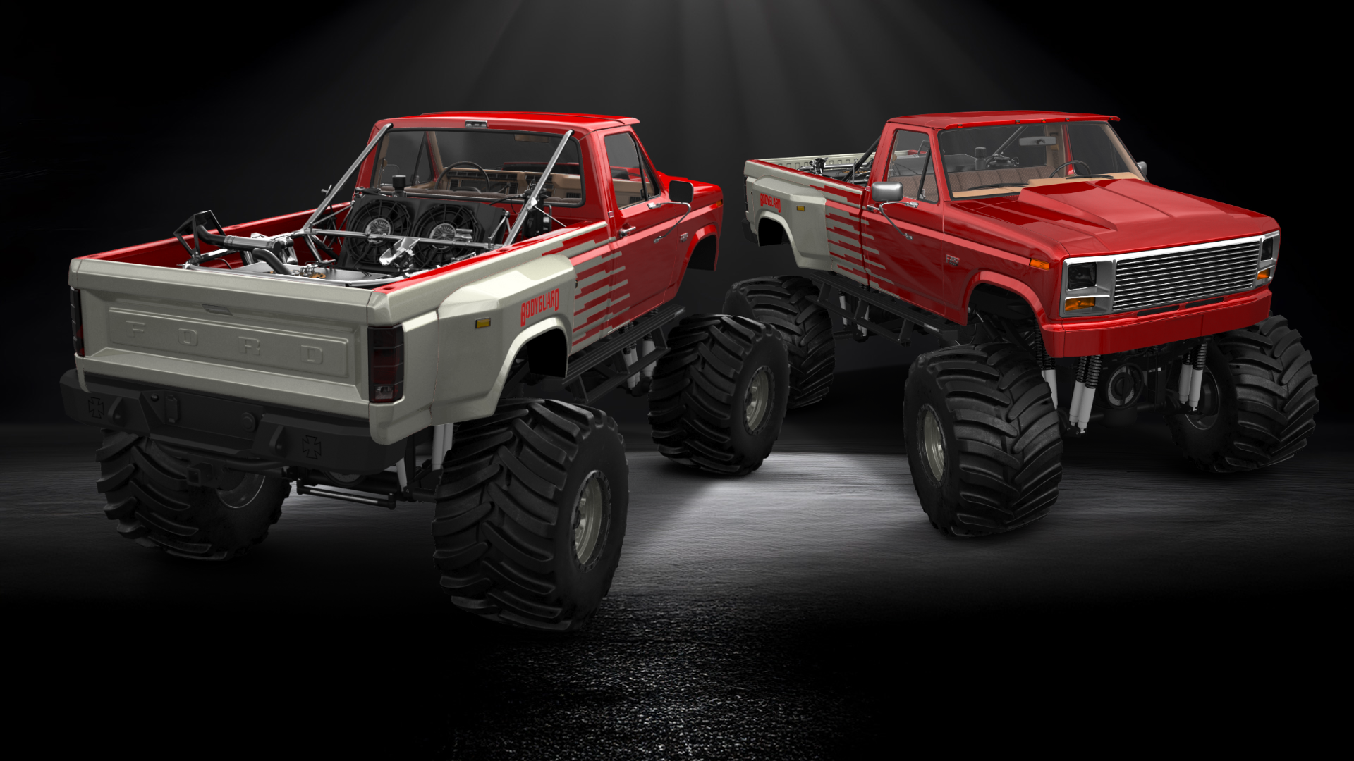 Ford F-350 Dually Regular Cab 2 Door pickup truck 1980 tuning