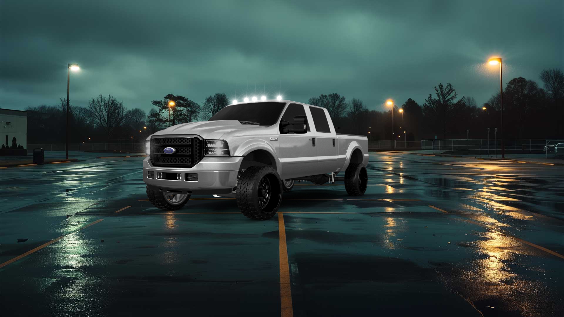 Ford F-250 Crew Cab 4 Door pickup truck 1999