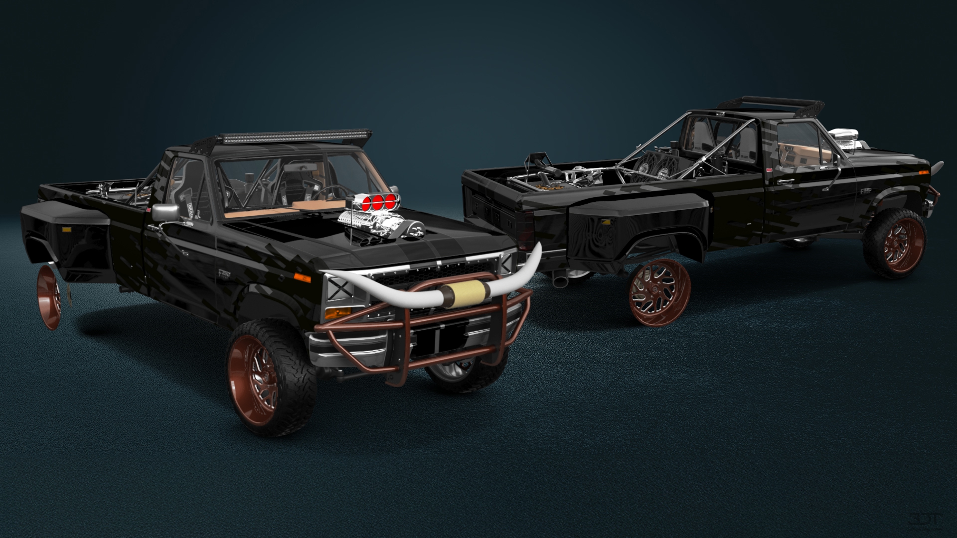 Ford F-350 Dually Regular Cab 2 Door pickup truck 1980