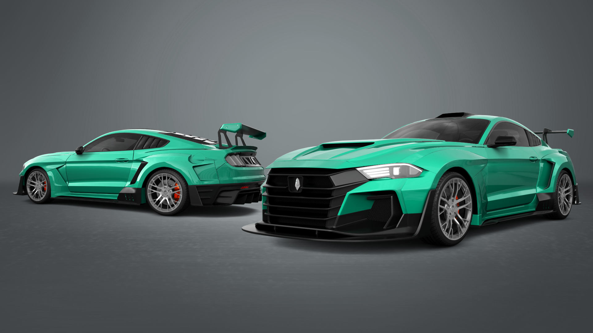 Ford Mustang Ecoboost 2 Door Coupe 2018 tuning