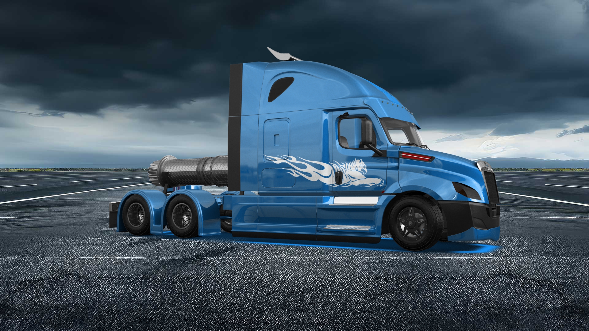 Freightliner Cascadia Sleeper Cab Truck 2018