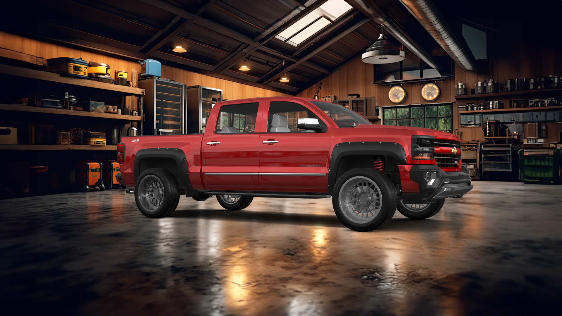 Chevrolet Silverado 1500 4 Door pickup truck 2016