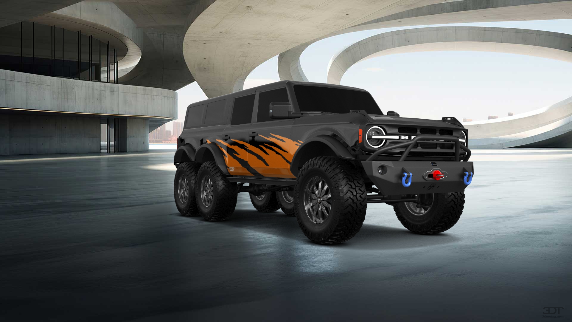 Ford Bronco 6X6 4 Door pickup truck 2021