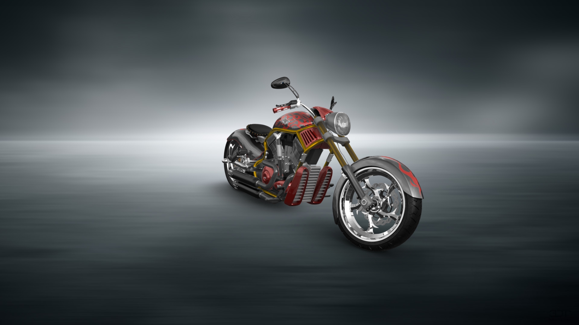 Harley-Davidson Custom Chopper Cruiser 2011