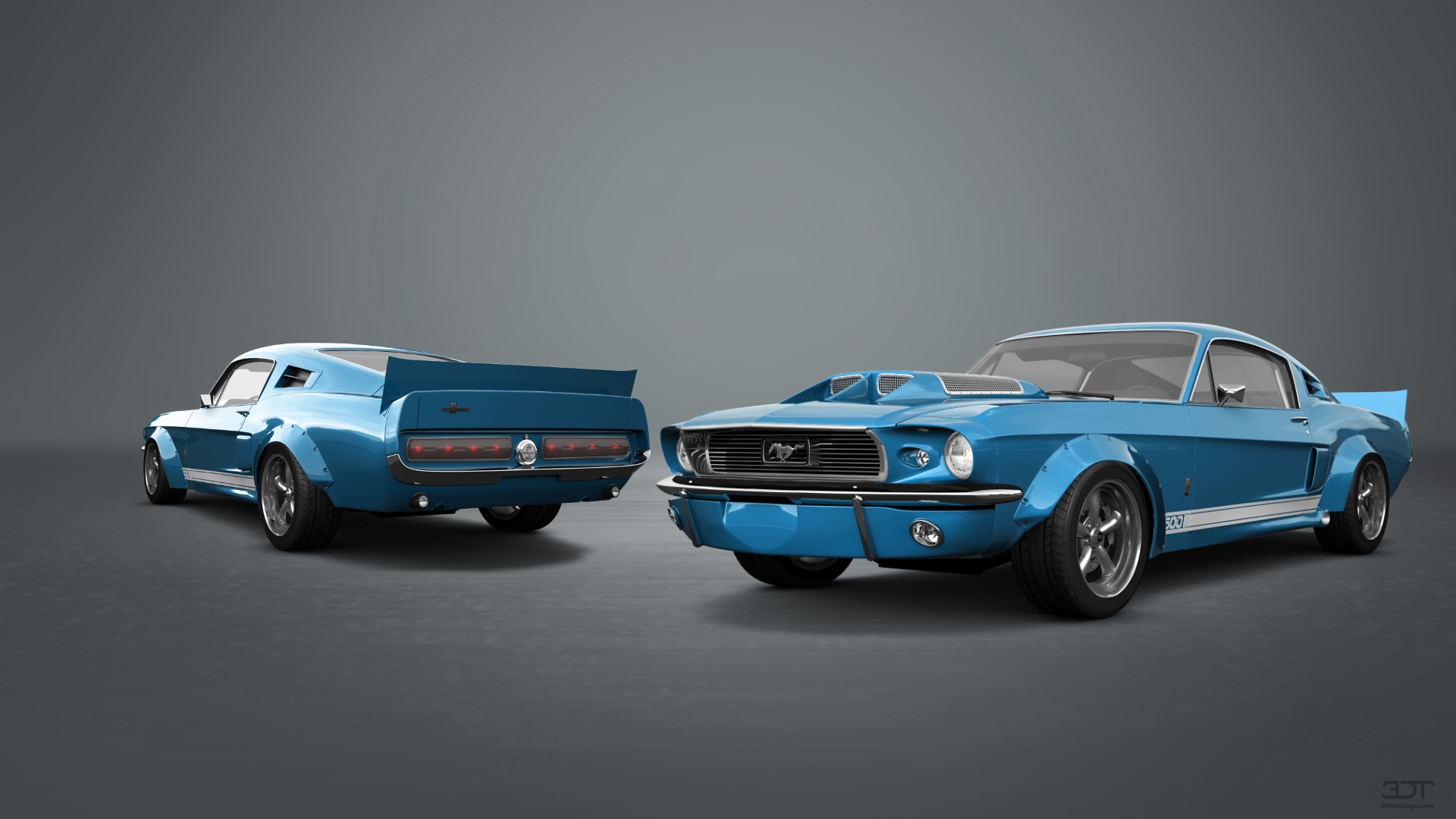 Mustang GT500 2 Door Coupe 1968 tuning