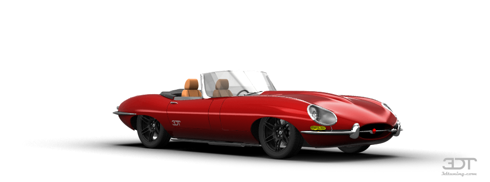 Tuning Jaguar E-Type Convertible 1962