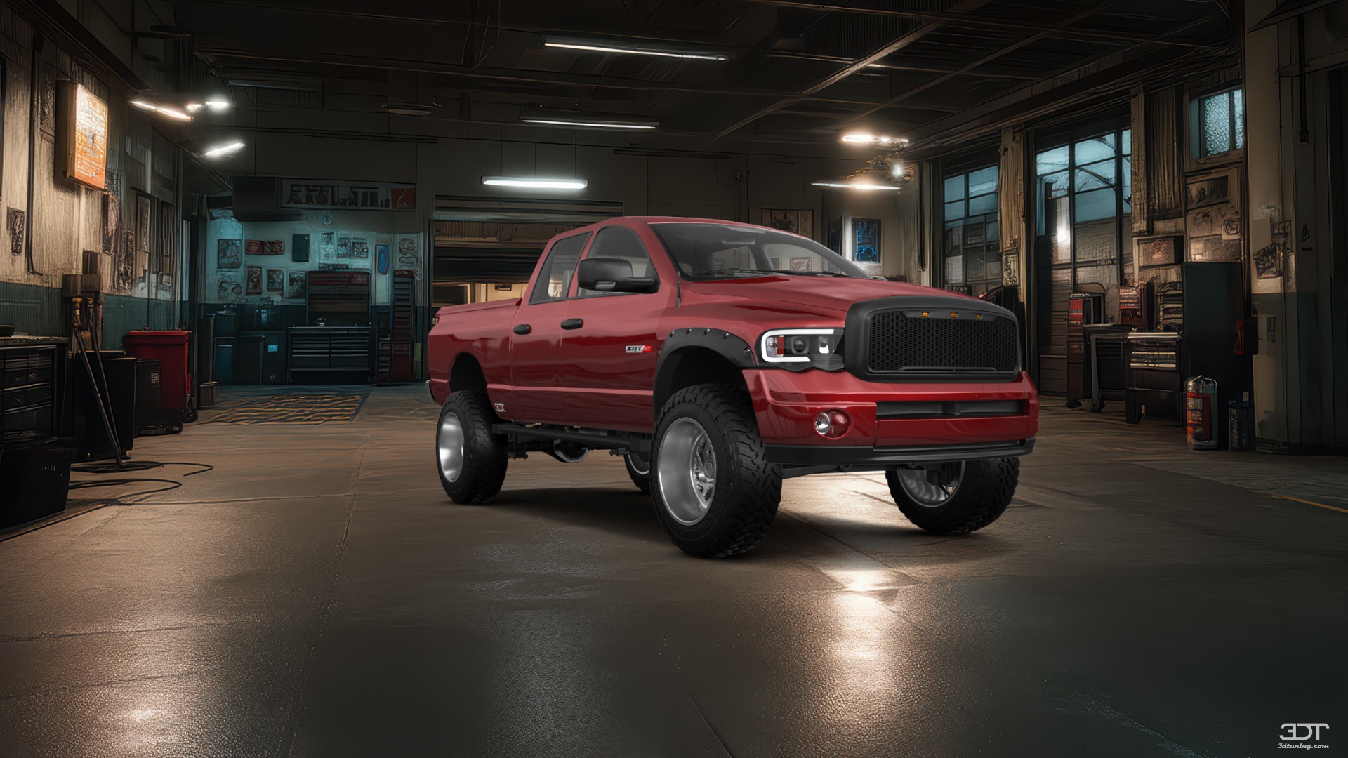 Dodge Ram 1500 6.4 ft box 4 Door pickup truck 2002 tuning
