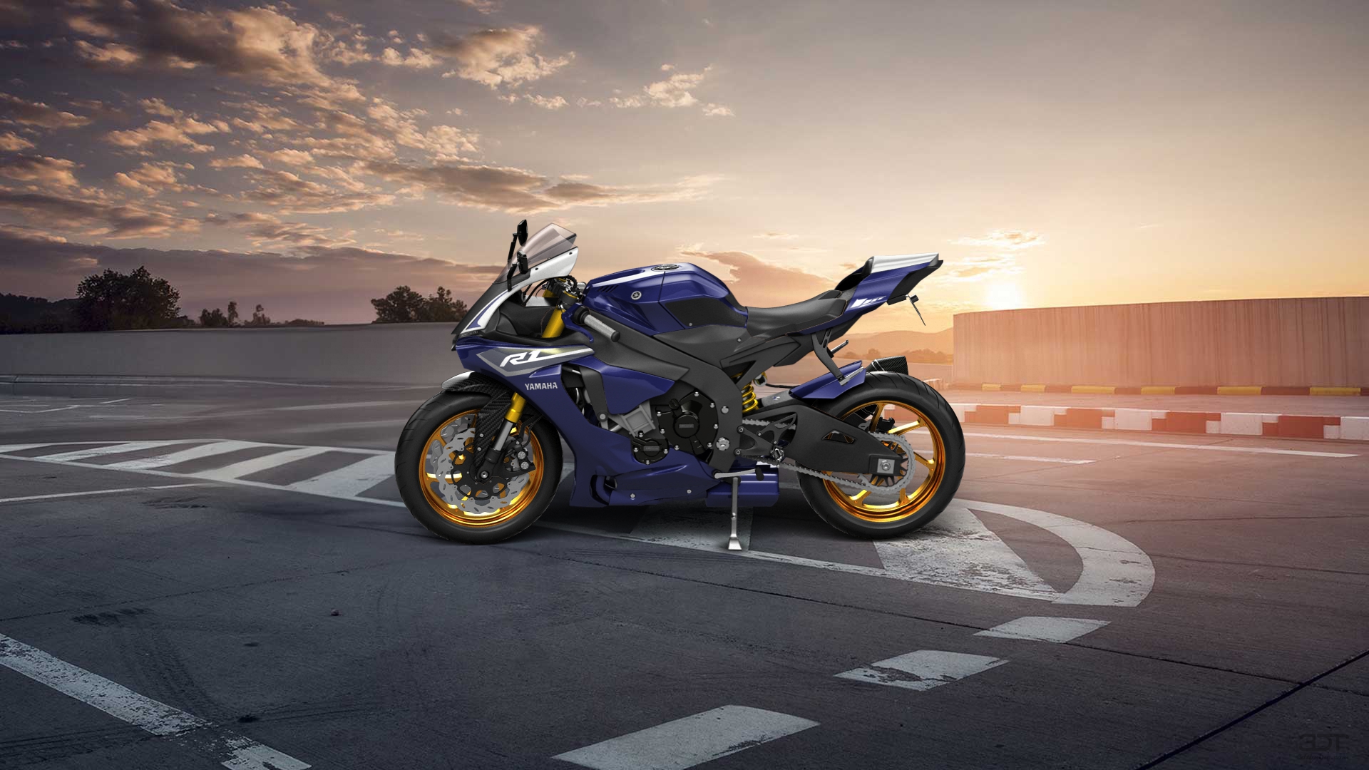 Yamaha YZF R1 Sport Bike 2015