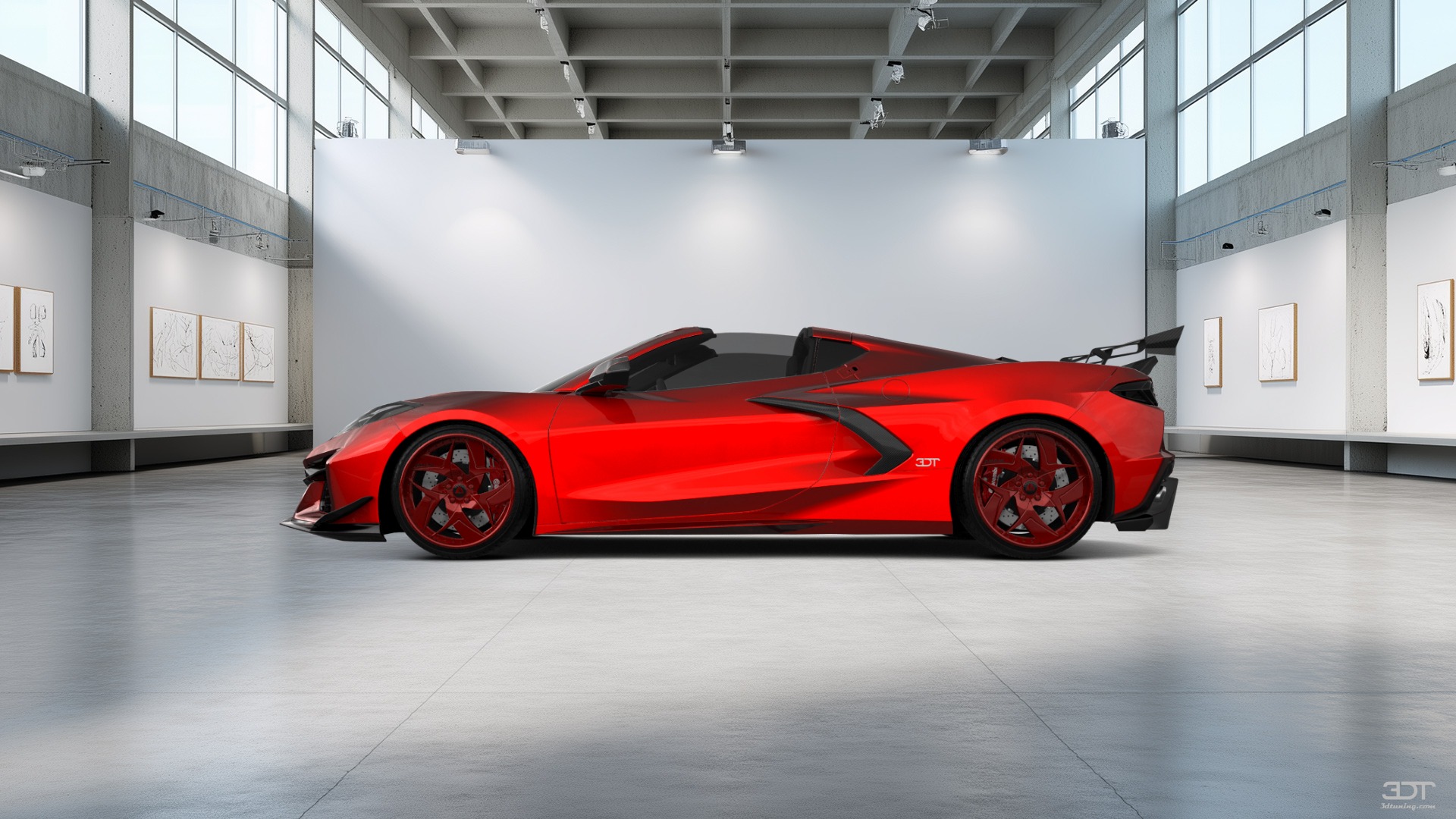Chevrolet Corvette 2 door targa top 2020 Images