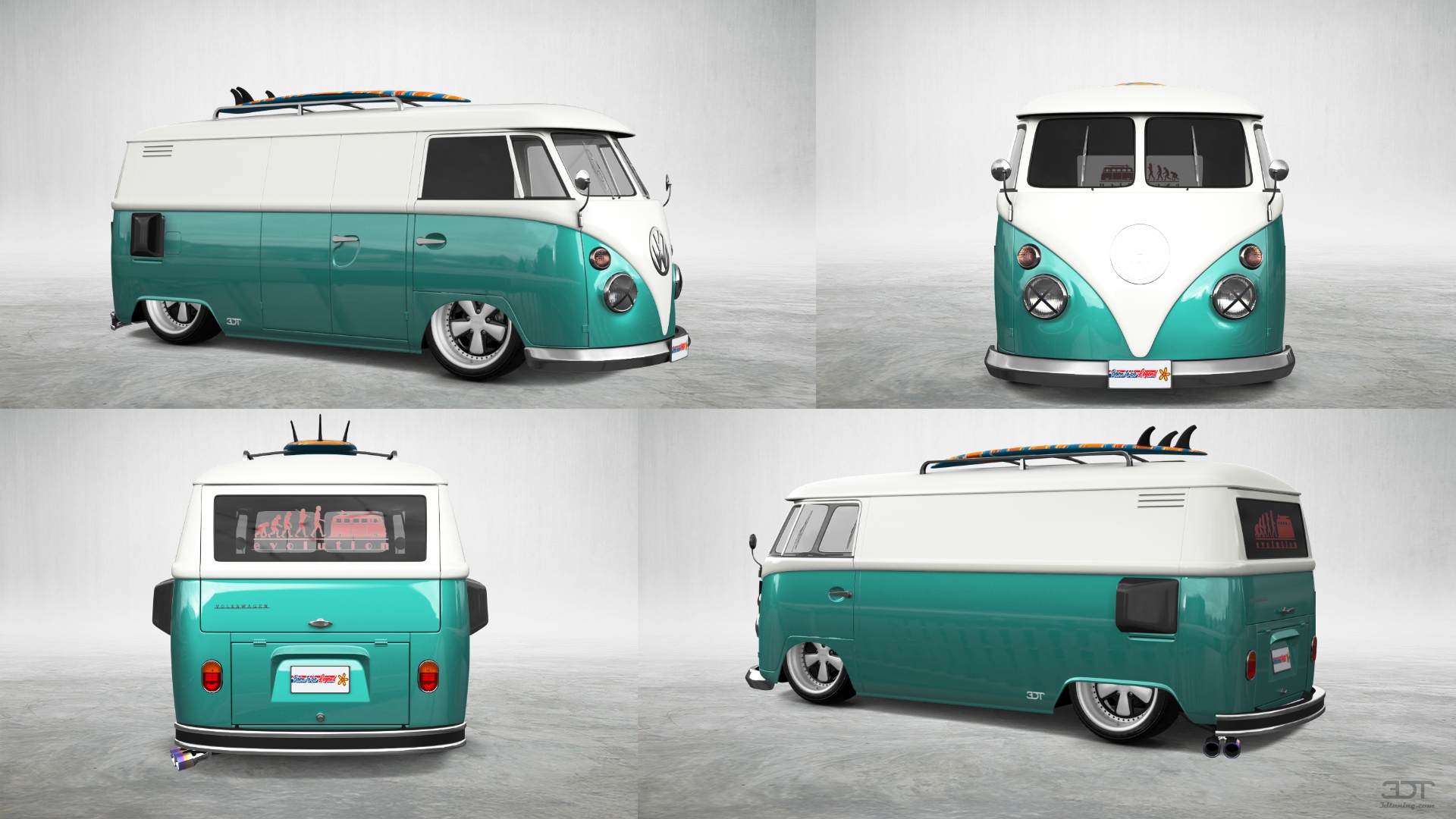 Volkswagen T1 Van 1950 tuning