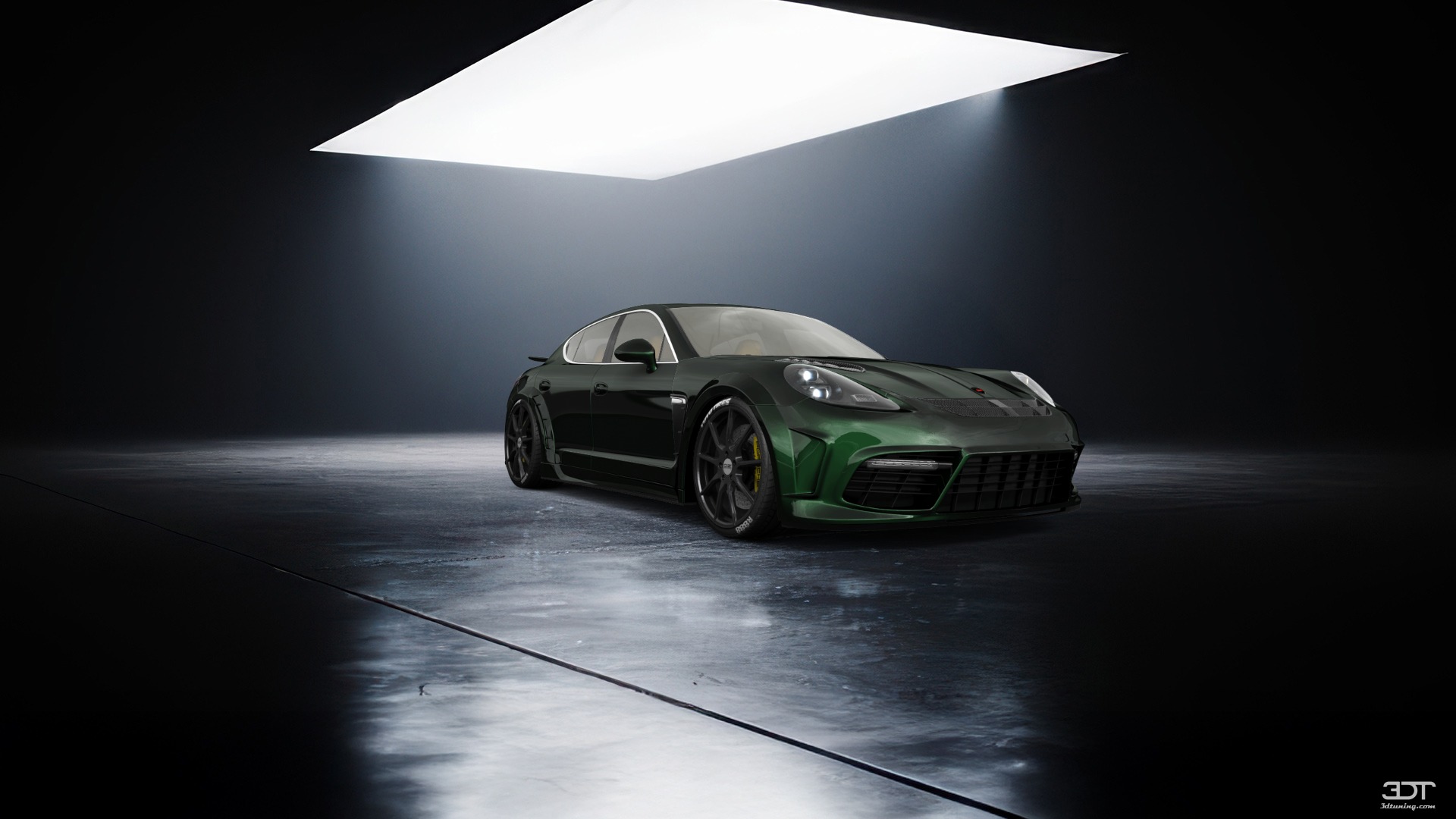 Porsche Panamera 4 door fastback saloon 2011 tuning