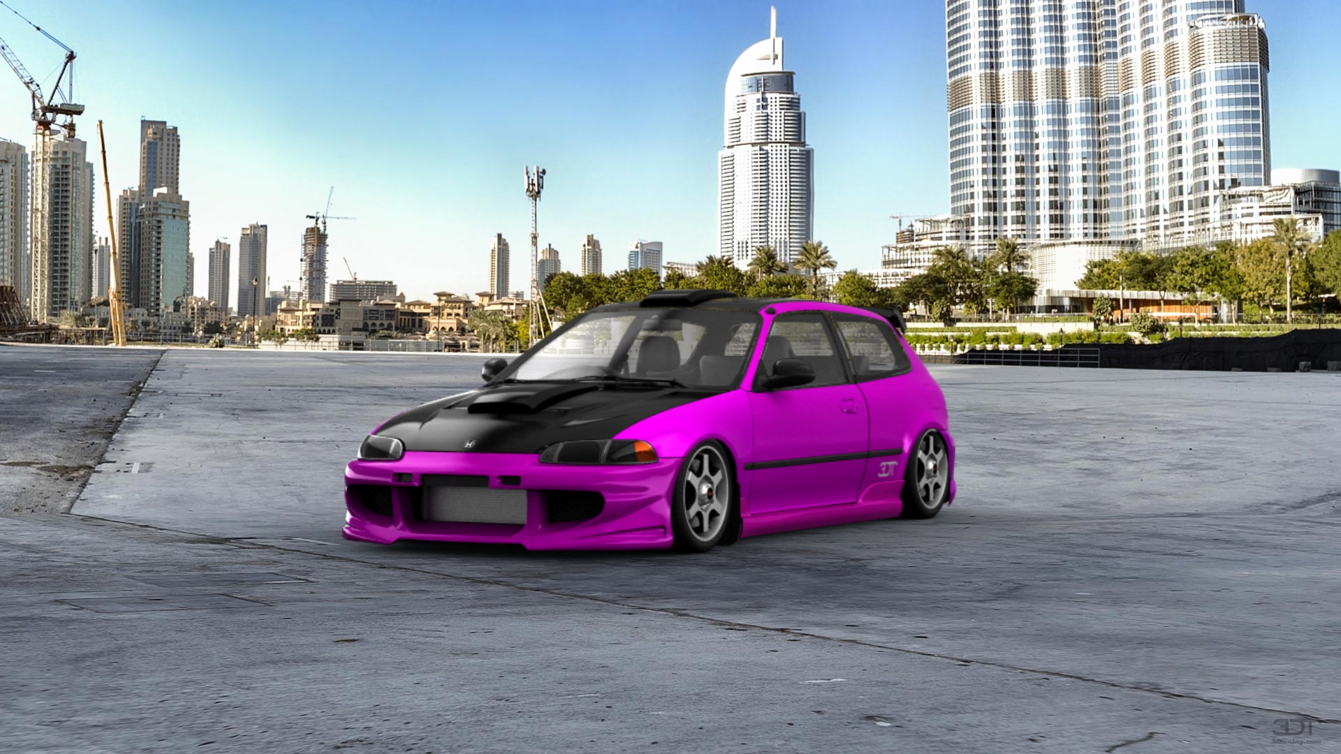 Honda Civic 3 Door Hatchback 1992 tuning