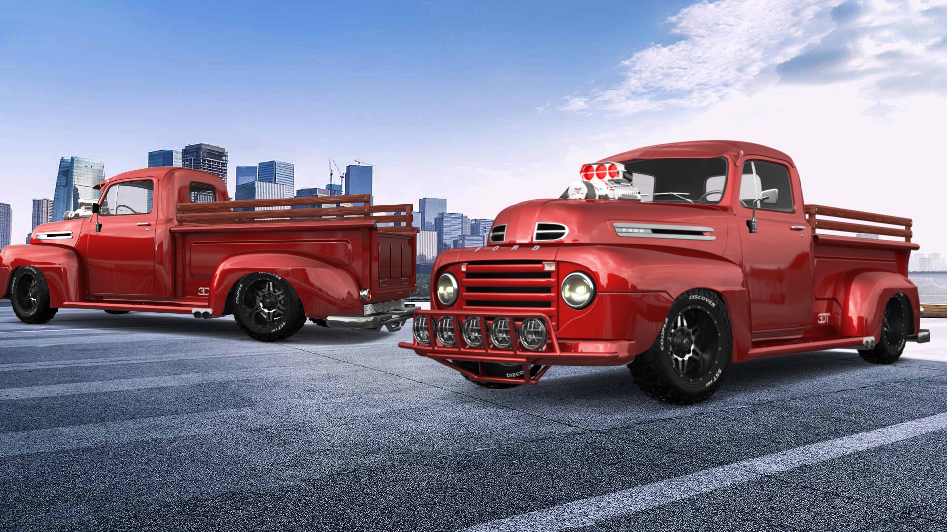 Ford F1 2 Door pickup truck 1949