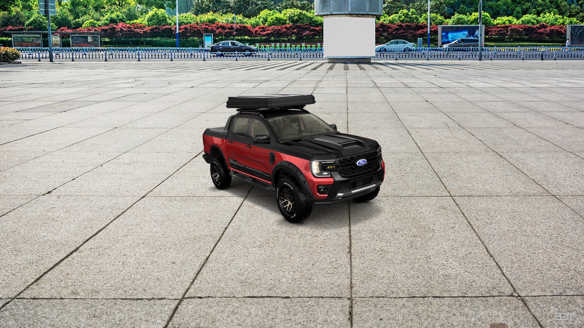 Ford Ranger 4 Door pickup truck 2022 tuning