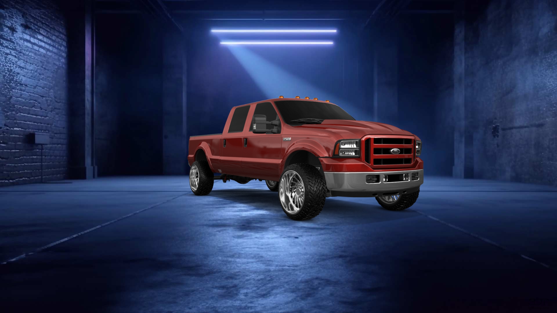 Ford F-250 Crew Cab 4 Door pickup truck 1999