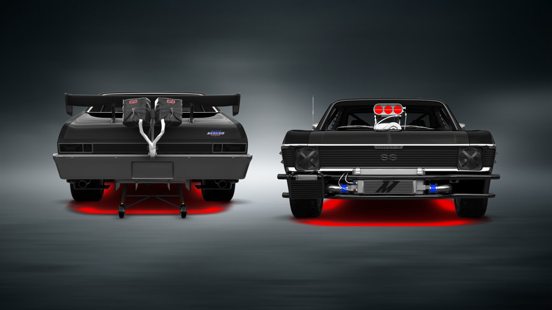 Tuning Chevrolet Chevy II Nova 2 Door Coupe 1968