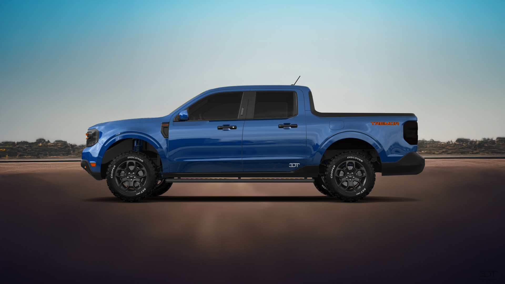 Ford Maverick 4 Door pickup truck 2022 tuning